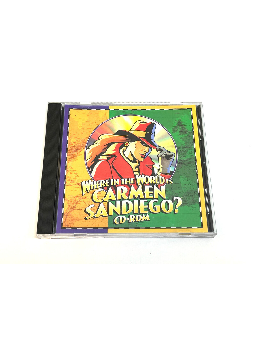Where in the World is Carmen Sandiego PC CD-ROM Broderbund 1994 Vintage